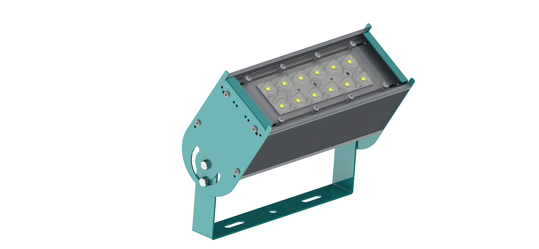 Светильник промышленный подвесной с одним модулем 29 Вт накладной оптика 60° RAYLUX I-Lux 29 MK 4380-507-W-Г60 IP67 Г5 Переносные светильники #2