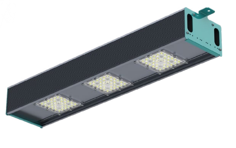 Светильник промышленный линейный с одним модулем 150 Вт консольный оптика 65° RAYLUX I-Lux 150 BL 24190-507-K-Г65 IP67 Г5 (371-150-5556-41) Переносные светильники #3