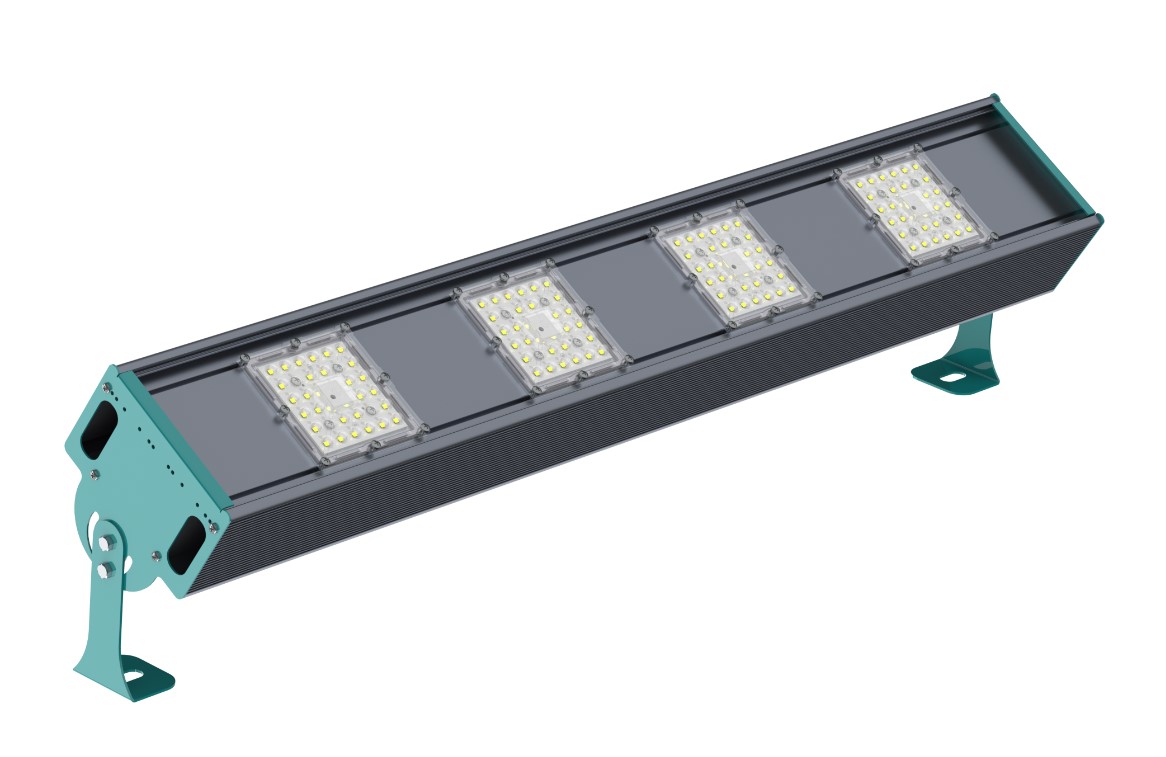 Светильник промышленный линейный с одним модулем 200 Вт консольный диаграмма Д RAYLUX I-Lux 200 BL 31910-507-K-Д IP65 Г5 (371-200-5514-21) Переносные светильники #3