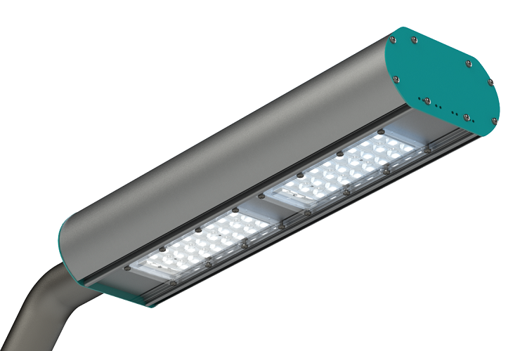 Светильник уличный с одним модулем 104 Вт консольный оптика Ш9 RAYLUX R-lux 104 MK 17010-507-K-Ш9 IP67 Г5 Переносные светильники #2