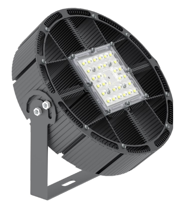 Прожектор уличный с одним модулем 64 Вт поворотная лира оптика 65° RAYLUX P-Lux 64 HB 9660-507-P2-Г65 IP67 Г5 (451-064-5056-41) Светильники для растений