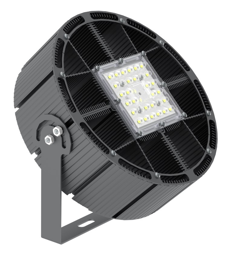 Прожектор уличный с одним модулем 82 Вт поворотная лира оптика 45° RAYLUX P-Lux 82 HB 10930-507-P2-Г45 IP67 Г5 (451-082-5046-41) Прожекторы