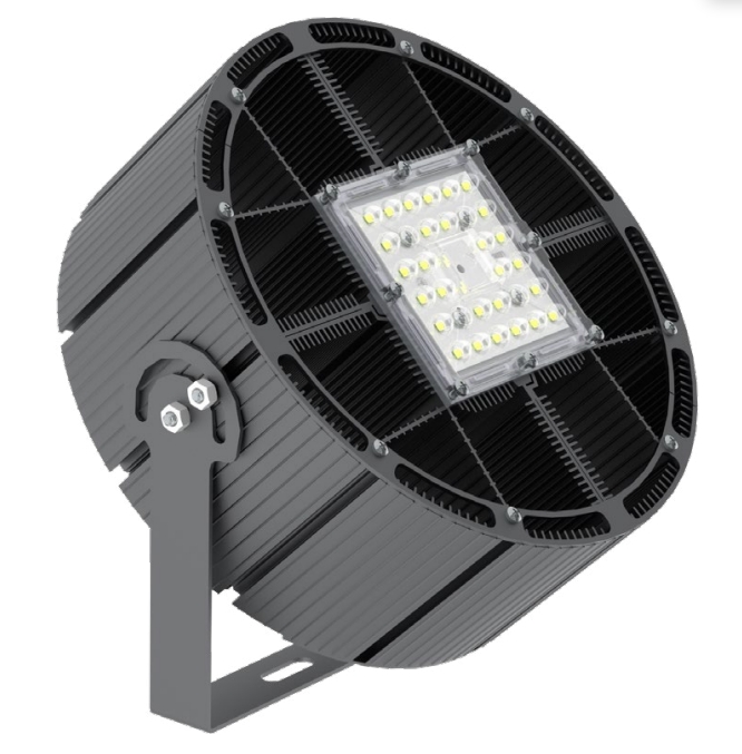 Прожектор уличный с одним модулем 100 Вт поворотная лира оптика 45° RAYLUX P-Lux 100 HB 12910-507-P2-Г45 IP67 Г5 (451-100-5046-41) Светильники для растений