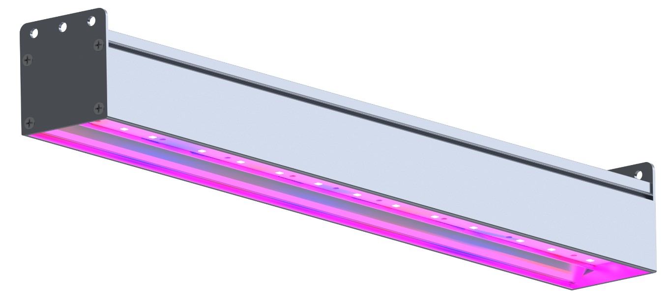 Фитосветильник светодиодный подвесной для набора зеленой массы RAYLUX F-Lux 83 (78) H15 6510-GR-S-Д IP65 Г3 (511-083-GR114-23) Светильники для растений