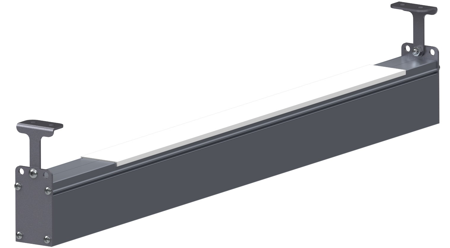 Светильник линейный 34 Вт плоский рассеиватель подвесной Оптика Д60x100 RAYLUX H-Lux 34 EH12 4400-508-S-W60 IP40 Г5 (171-034-5132-23) Переносные светильники #4